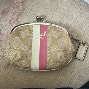 Coach change purse, never used